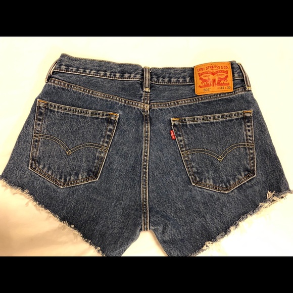 Levi's Pants - Levi’s 505 Cutoff Denim Shorts W34